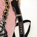 CHANEL Matelasse COCO Mark Backpack pile Pink Gold CC Auth 138517M-11