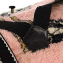 CHANEL Matelasse COCO Mark Backpack pile Pink Gold CC Auth 138517M-14