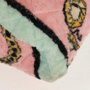 CHANEL Matelasse COCO Mark Backpack pile Pink Gold CC Auth 138517M-18