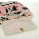 CHANEL Matelasse COCO Mark Backpack pile Pink Gold CC Auth 138517M-28