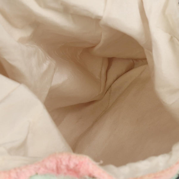 CHANEL Matelasse COCO Mark Backpack pile Pink Gold CC Auth 138517M