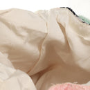 CHANEL Matelasse COCO Mark Backpack pile Pink Gold CC Auth 138517M-33