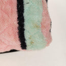 CHANEL Matelasse COCO Mark Backpack pile Pink Gold CC Auth 138517M-6