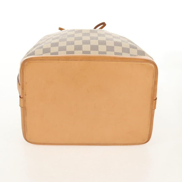 LOUIS VUITTON Damier Azur Noe Shoulder Bag N42222 LV Auth 138518V