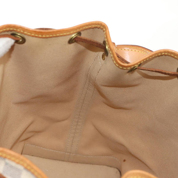 LOUIS VUITTON Damier Azur Noe Shoulder Bag N42222 LV Auth 138518V