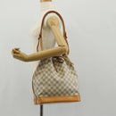 LOUIS VUITTON Damier Azur Noe Shoulder Bag N42222 LV Auth 138518V-24