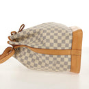 LOUIS VUITTON Damier Azur Noe Shoulder Bag N42222 LV Auth 138518V-3