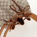 LOUIS VUITTON Damier Azur Noe Shoulder Bag N42222 LV Auth 138518V-6