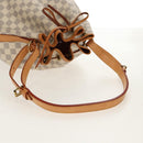 LOUIS VUITTON Damier Azur Noe Shoulder Bag N42222 LV Auth 138518V-7