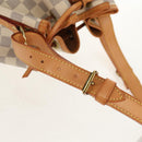 LOUIS VUITTON Damier Azur Noe Shoulder Bag N42222 LV Auth 138518V-8