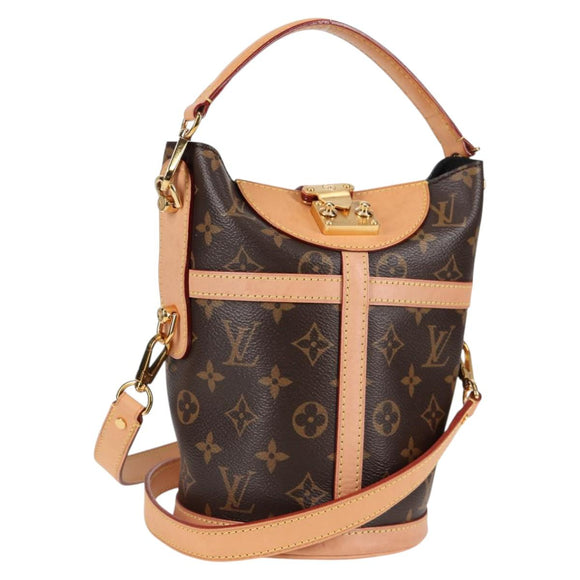 LOUIS VUITTON Monogram Duffel bag Shoulder Bag M43587 LV Auth 138530SAM