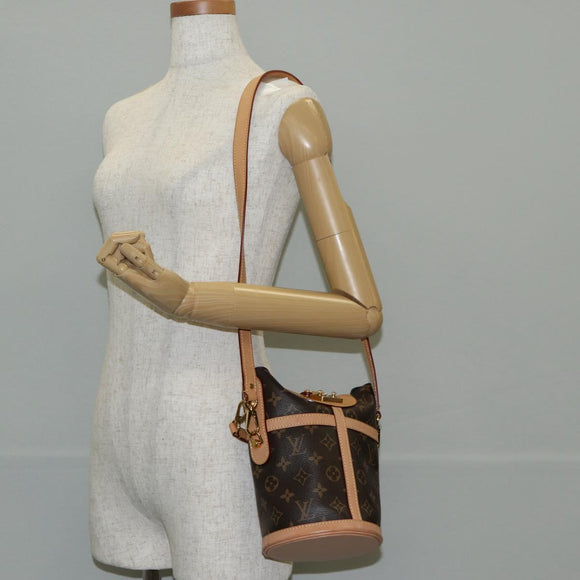 LOUIS VUITTON Monogram Duffel bag Shoulder Bag M43587 LV Auth 138530SAM