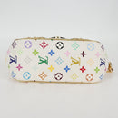 LOUIS VUITTON Monogram Multicolor Marilyn Shoulder Bag White M40206 Auth 138531A-5