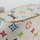 LOUIS VUITTON Monogram Multicolor Marilyn Shoulder Bag White M40206 Auth 138531A-17