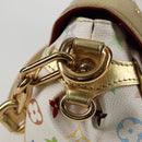 LOUIS VUITTON Monogram Multicolor Marilyn Shoulder Bag White M40206 Auth 138531A-19