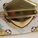 LOUIS VUITTON Monogram Multicolor Marilyn Shoulder Bag White M40206 Auth 138531A-20