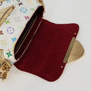 LOUIS VUITTON Monogram Multicolor Marilyn Shoulder Bag White M40206 Auth 138531A-10
