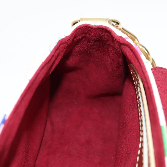 LOUIS VUITTON Monogram Multicolor Marilyn Shoulder Bag White M40206 Auth 138531A