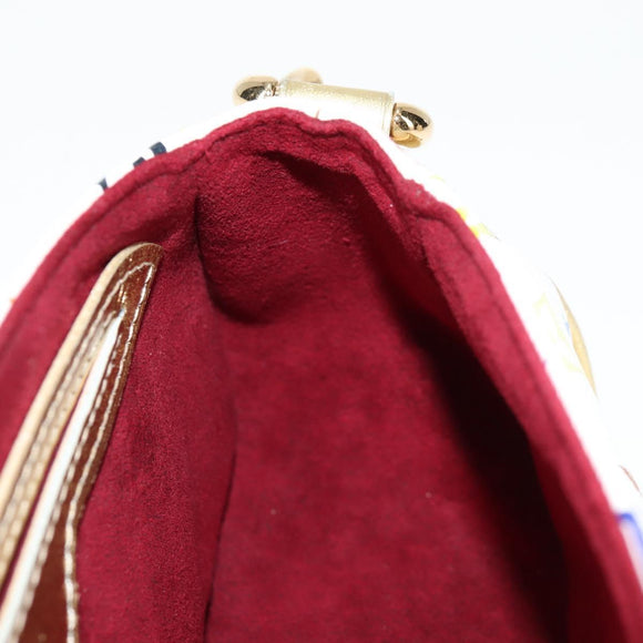 LOUIS VUITTON Monogram Multicolor Marilyn Shoulder Bag White M40206 Auth 138531A