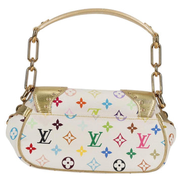 LOUIS VUITTON Monogram Multicolor Marilyn Shoulder Bag White M40206 Auth 138531A - 0