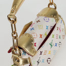 LOUIS VUITTON Monogram Multicolor Marilyn Shoulder Bag White M40206 Auth 138531A-6