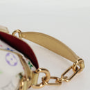 LOUIS VUITTON Monogram Multicolor Marilyn Shoulder Bag White M40206 Auth 138531A-14