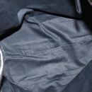 Miu Miu Matelasse Hand Bag Leather Black Gold Auth 138538-16