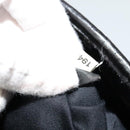 Miu Miu Matelasse Hand Bag Leather Black Gold Auth 138538-21