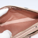 Miu Miu Shoulder Bag Leather Pink Gold Auth 138543-16