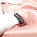 Miu Miu Shoulder Bag Leather Pink Gold Auth 138543-22