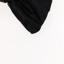 CHANEL Chain 2.55 Ribbon Shoulder Bag Satin Black Silver CC Auth 138568-15