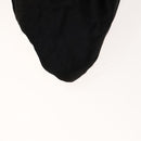 CHANEL Chain 2.55 Ribbon Shoulder Bag Satin Black Silver CC Auth 138568-16