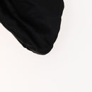 CHANEL Chain 2.55 Ribbon Shoulder Bag Satin Black Silver CC Auth 138568-17