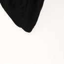 CHANEL Chain 2.55 Ribbon Shoulder Bag Satin Black Silver CC Auth 138568-18