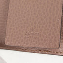 GUCCI GG Supreme Key Case PVC Beige Gold 456118 Auth 138570M-21