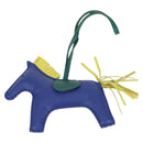 HERMES Rodeo Charm MM Leather Blue Auth 138575M-7