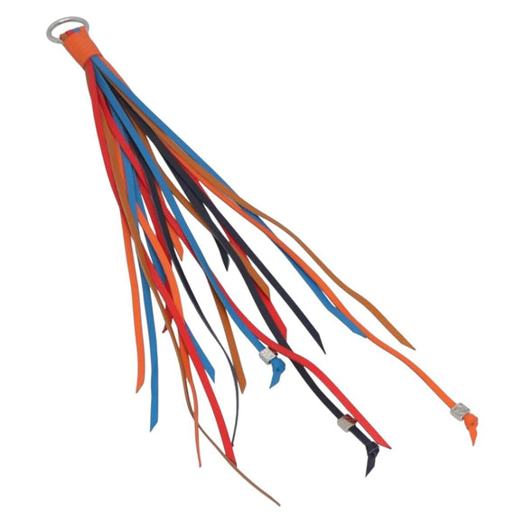 LOEWE Bag Charm Leather Multicolor Auth 138576