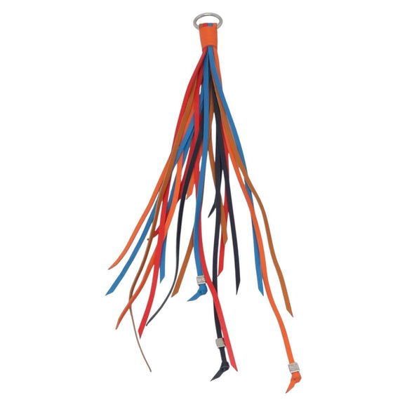 LOEWE Bag Charm Leather Multicolor Auth 138576