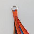 LOEWE Bag Charm Leather Multicolor Auth 138576-7