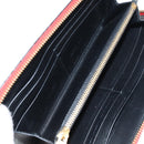 LOEWE Anagram Long Wallet Leather Red Auth 138577M-18