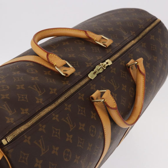 LOUIS VUITTON Monogram Keepall 60 Boston Bag M41422 LV Auth 138580