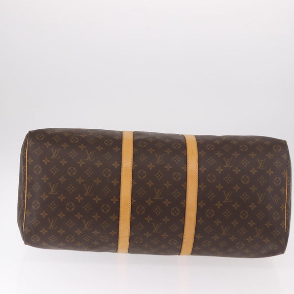 LOUIS VUITTON Monogram Keepall 60 Boston Bag M41422 LV Auth 138580