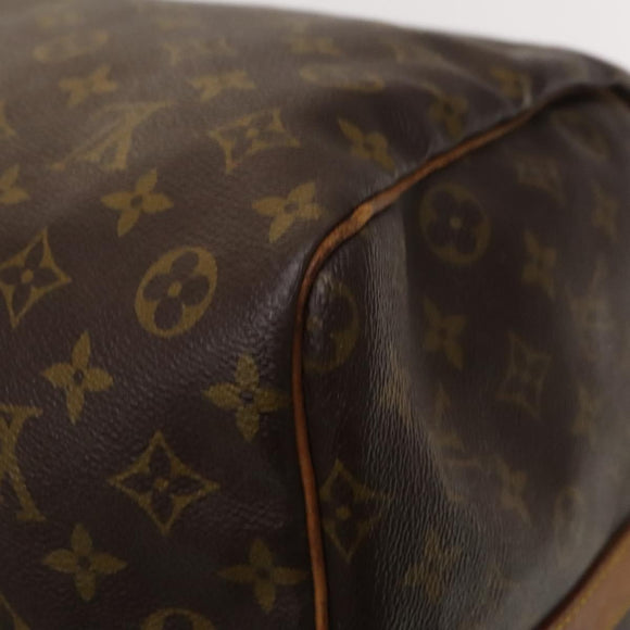 LOUIS VUITTON Monogram Keepall Bandouliere 60 Boston Bag M41412 LV Auth 138583