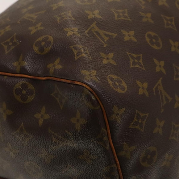 LOUIS VUITTON Monogram Keepall Bandouliere 60 Boston Bag M41412 LV Auth 138583