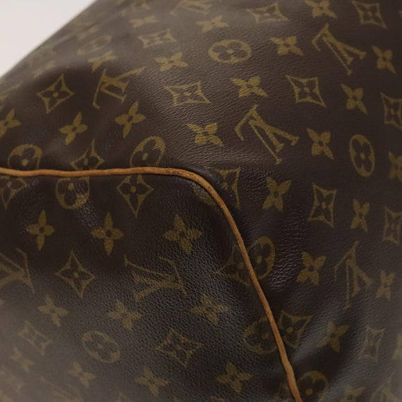 LOUIS VUITTON Monogram Keepall 55 Boston Bag M41424 LV Auth 138585