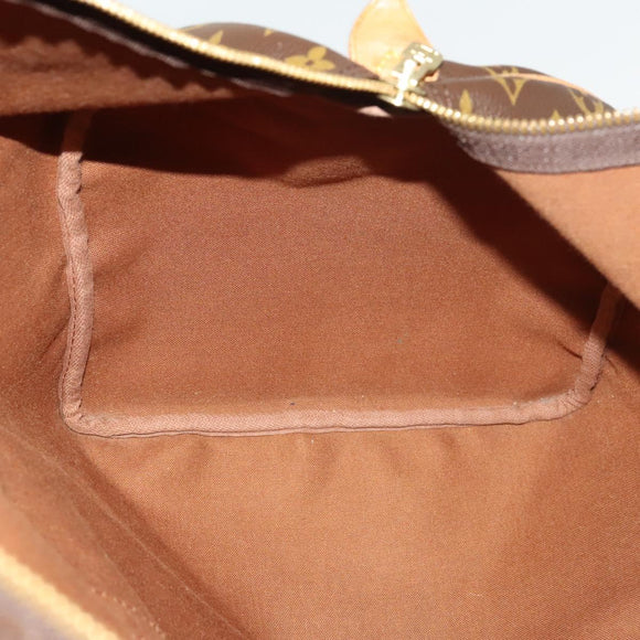 LOUIS VUITTON Monogram Keepall 55 Boston Bag M41424 LV Auth 138585