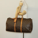 LOUIS VUITTON Monogram Keepall 55 Boston Bag M41424 LV Auth 138585-22