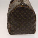 LOUIS VUITTON Monogram Keepall 55 Boston Bag M41424 LV Auth 138585-4