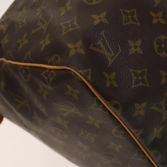LOUIS VUITTON Monogram Keepall 55 Boston Bag M41424 LV Auth 138586