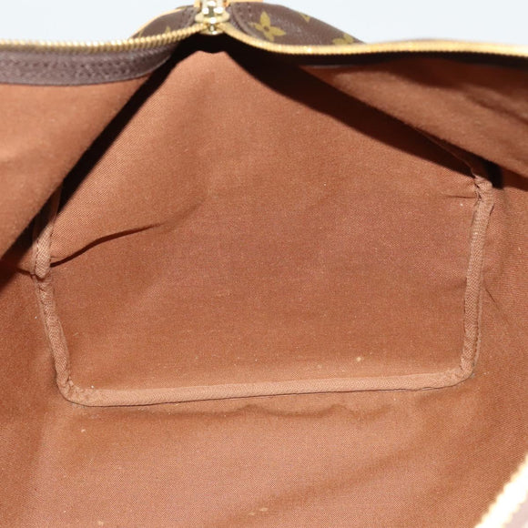 LOUIS VUITTON Monogram Keepall 55 Boston Bag M41424 LV Auth 138586